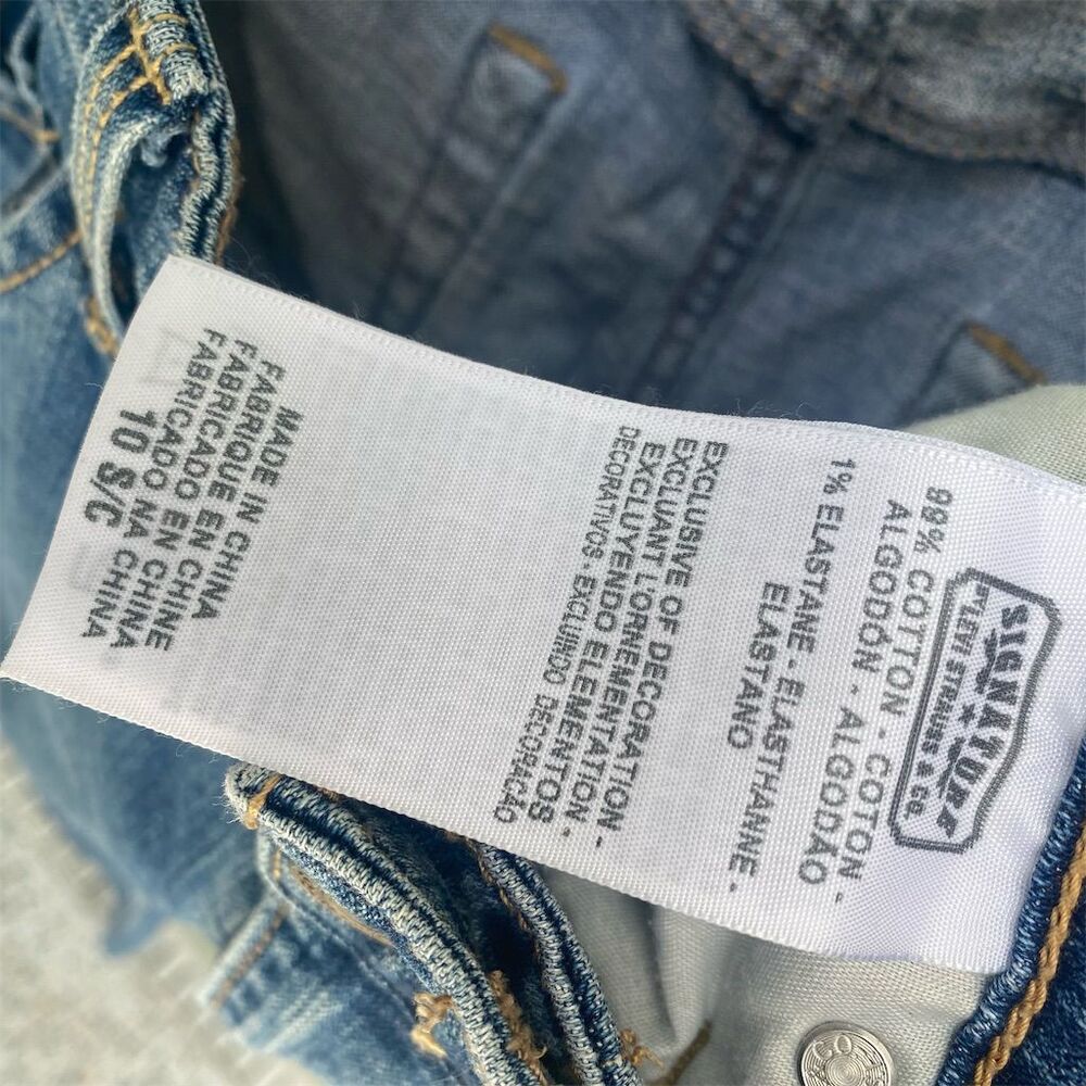 Levi's Women's Mid Rise Bootcut Jeans Size 10 Blue Medium Wash - Picture 11 of 11